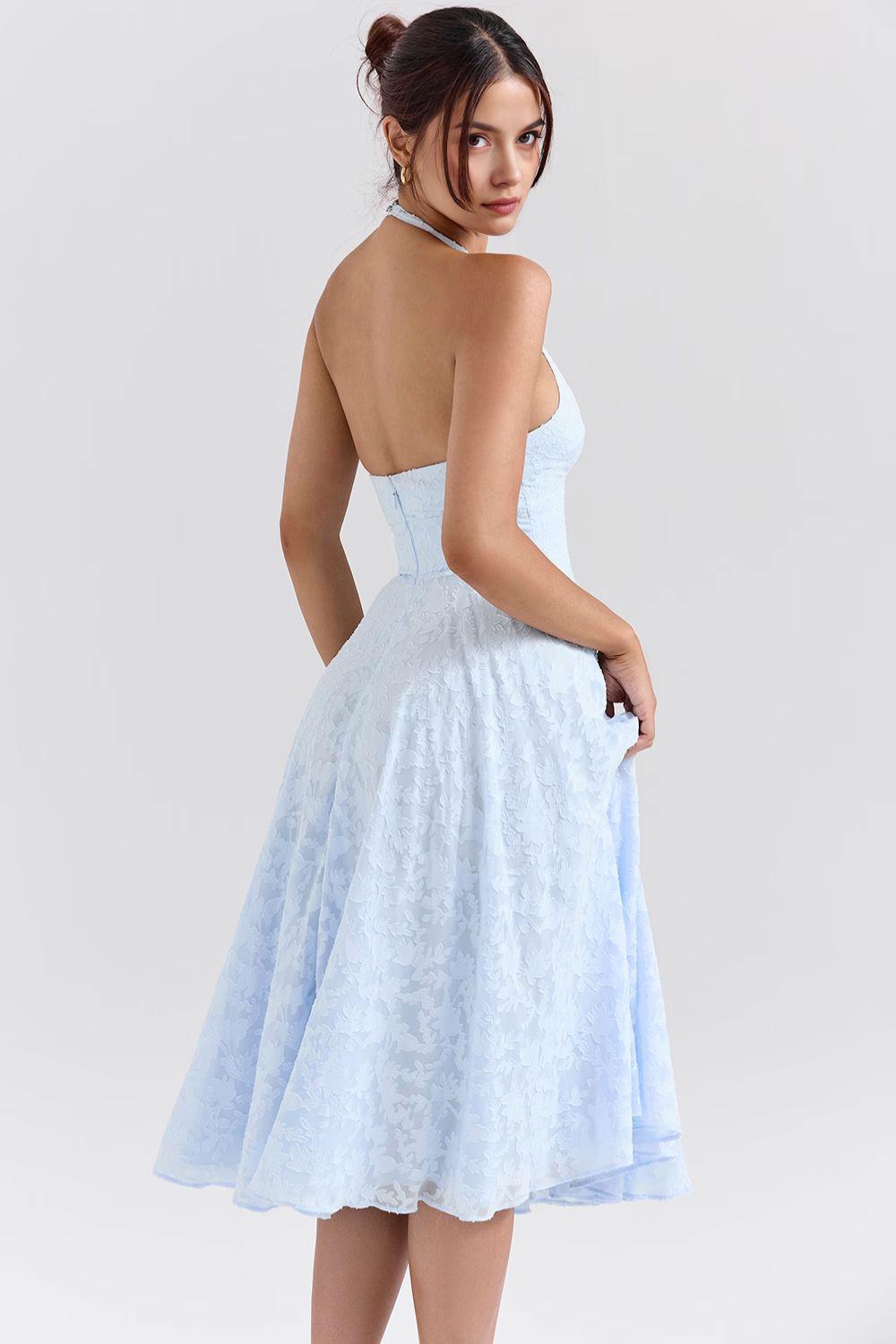 Midi Dress Jasmine Midi Dress Jasmine Rosa Chic 